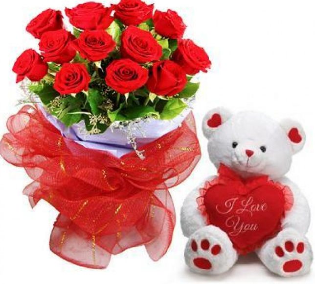 Bunga Valentine Mawar Merah