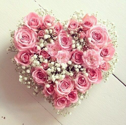 Bunga Valentine Mawar Pink